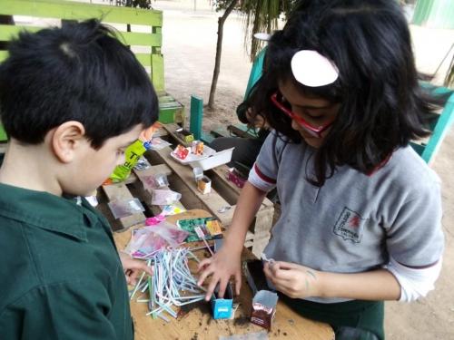 Taller de Permacultura de nuestro colegio.